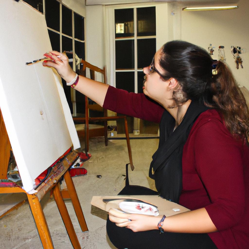 Painting in Visual Arts: An Informative Exploration